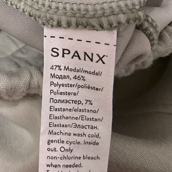 Spanx AirEssentials 4-Inch Shorts - Matcha - Picture 7 of 7